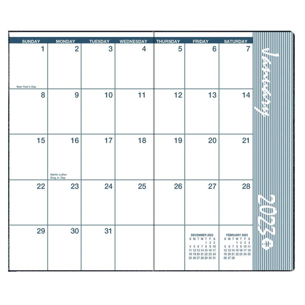 House of Doolittle (HOD24002) Monthly Pocket Secretary, BLACK 3-5/8 x 6-1/2