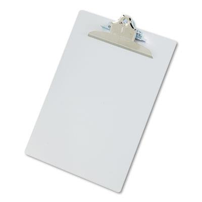 Recycled Aluminum Clipboard with High-Capacity Clip, 1" Clip Capacity, Holds 8.5 x 11 Sheets, Silver