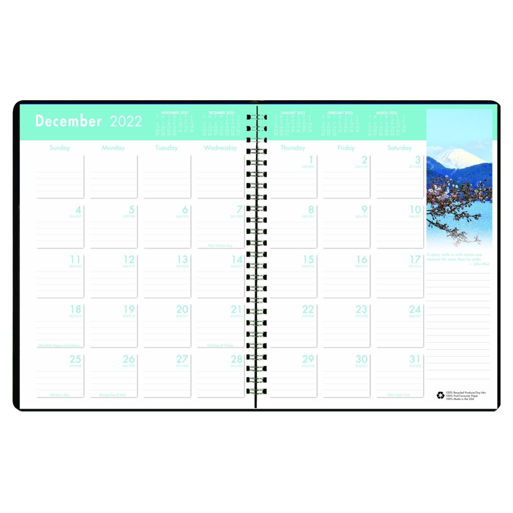 House of Doolittle (HOD26402) Earthscapes Monthly Format Planner 8-1/2 x 11