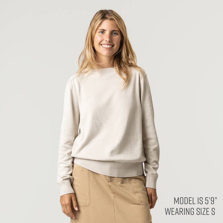 Organic Cotton - Classic Crew Sweater