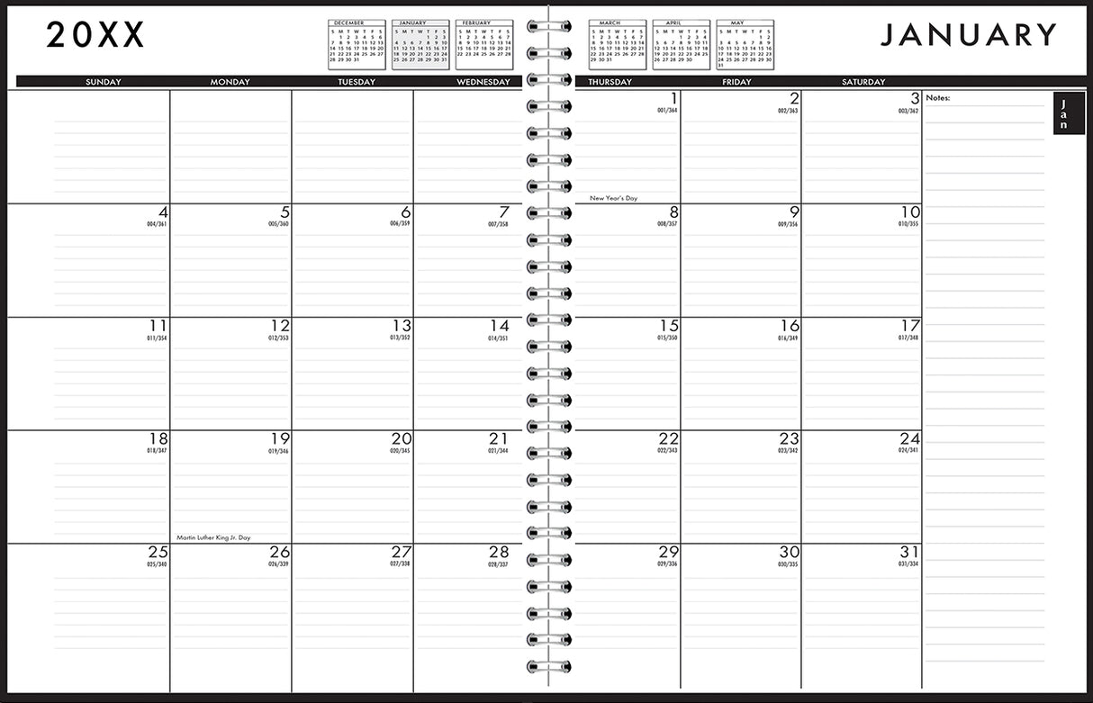 House of Doolittle (HOD289632) Daily/ Monthly 24-7 Planner 7 x 10