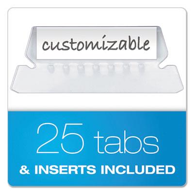 Earthwise by Pendaflex 100% Recycled Colored Hanging File Folders, Letter Size, 1/5-Cut Tabs, Green, 25/Box