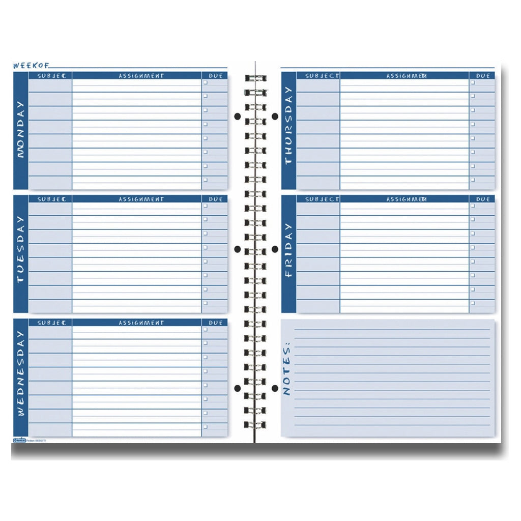 House of Doolittle (HOD2575) Non-Dated Assignment Book 7 x 11