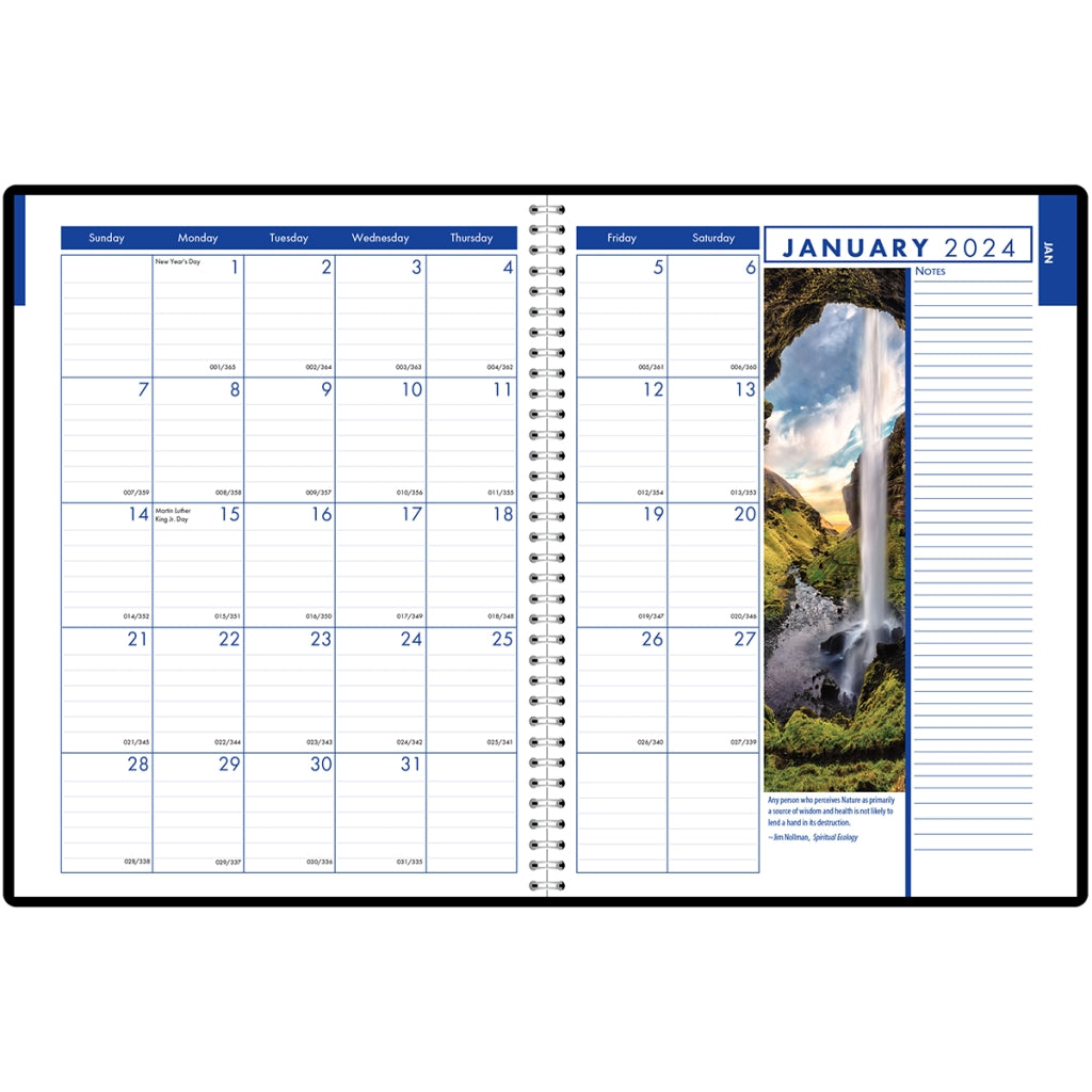 House of Doolittle (HOD273) Earthscapes Weekly/Monthly Planner 8-1/2 x 11