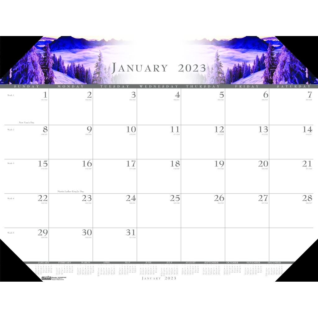 House of Doolittle (HOD140) Desk Pad Calendar 22 x 17