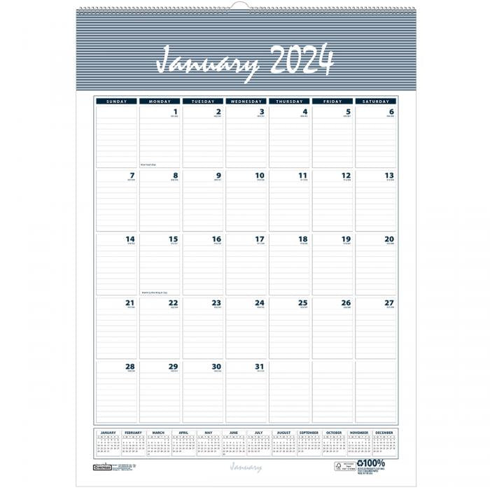 House of Doolittle (HOD332) Bar Harbor Wall Calendar 12 x 17
