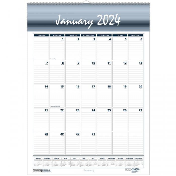 House of Doolittle (HOD333) Bar Harbor Wall Calendar 15-1/2 x 22