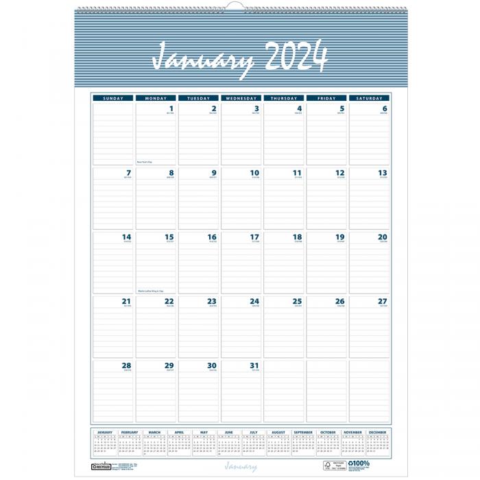 House of Doolittle (HOD334) Bar Harbor Wall Calendar 22 x 31-1/4