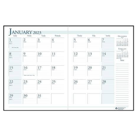 House of Doolittle (HOD260602) ECONOMY Monthly Planner 7 x 10
