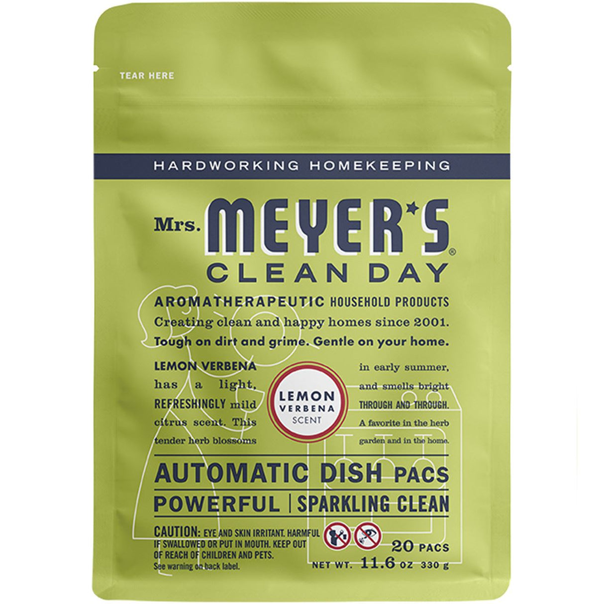 Mrs. Meyer's Lemon Verbena Automatic Dish Pacs