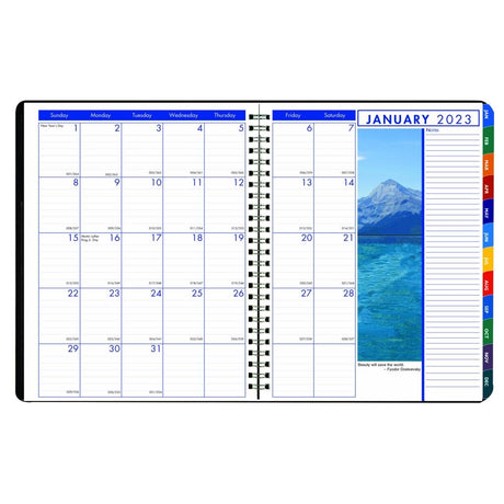 House of Doolittle (HOD273) Earthscapes Weekly/Monthly Planner 8-1/2 x 11