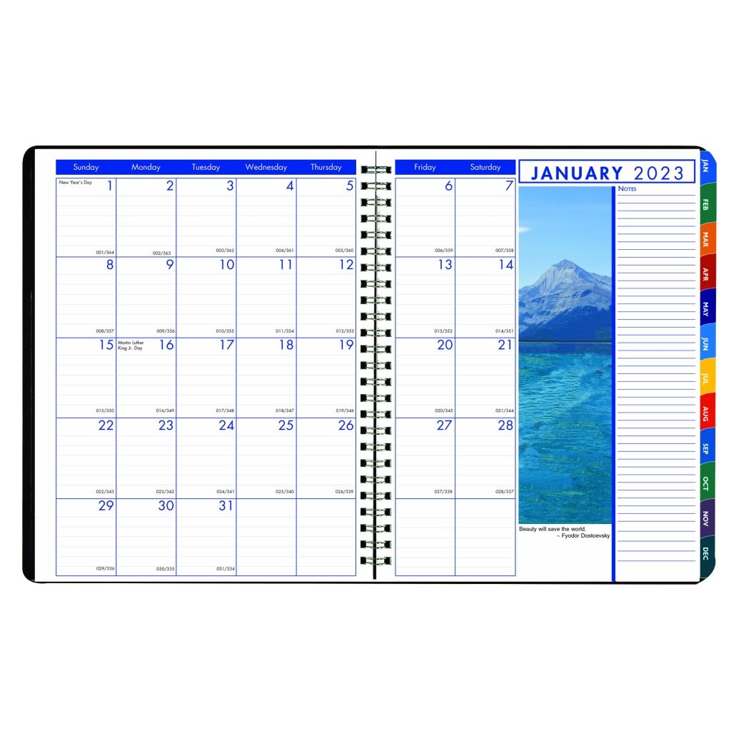House of Doolittle (HOD273) Earthscapes Weekly/Monthly Planner 8-1/2 x 11