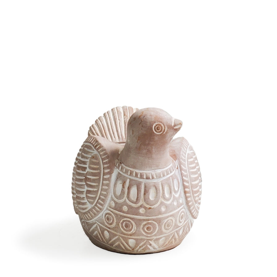 Handmade Planter Pot L Terracotta Pot - Turtle Dove