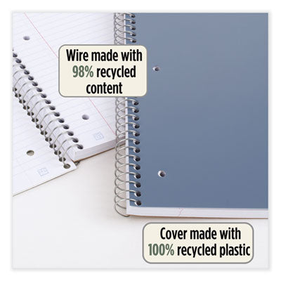 Five Star Recycled Notebook, 1 Subject, Medium/College Rule, Randomly Assorted Cover, 11 x 8.5 Sheets