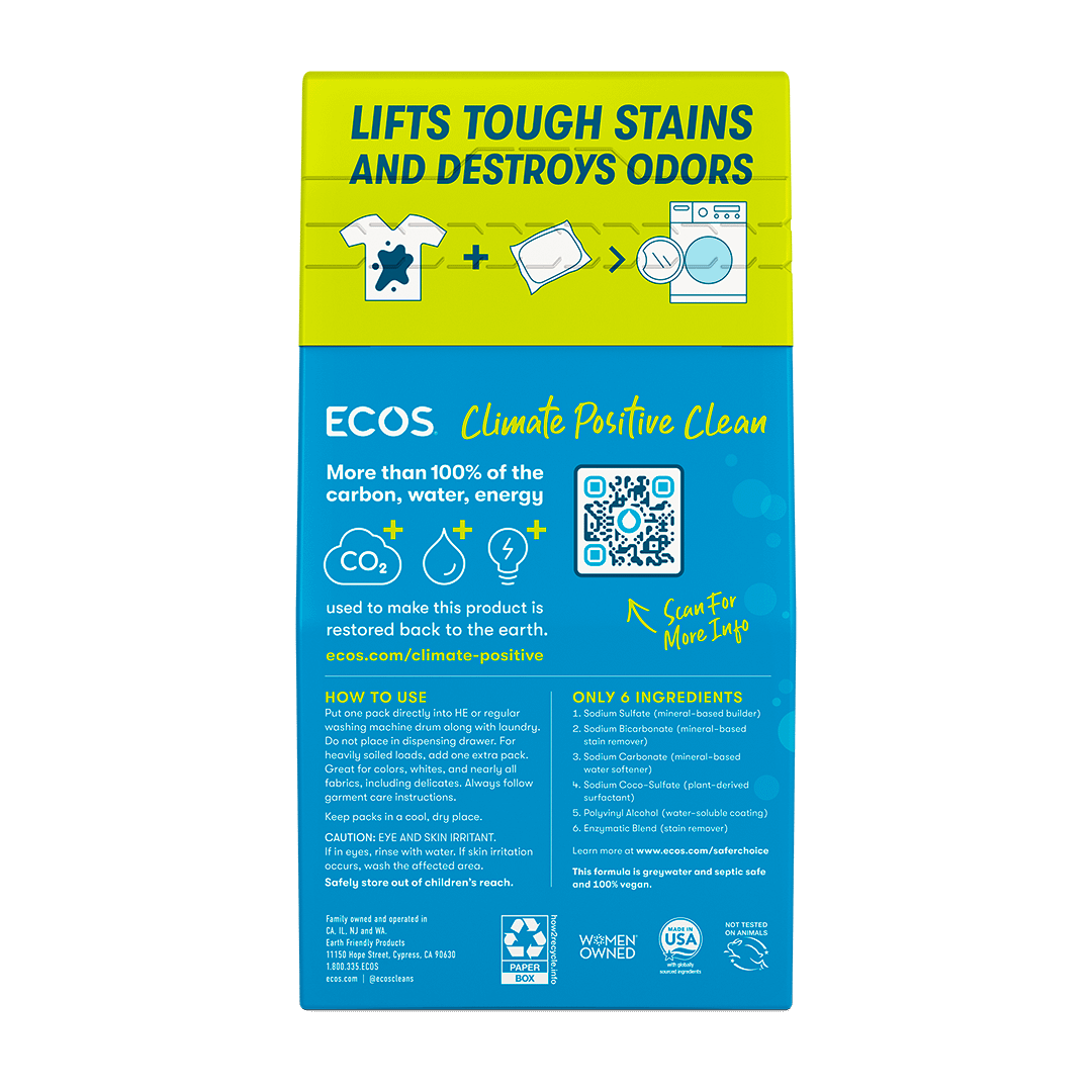 Laundry Detergent Packs