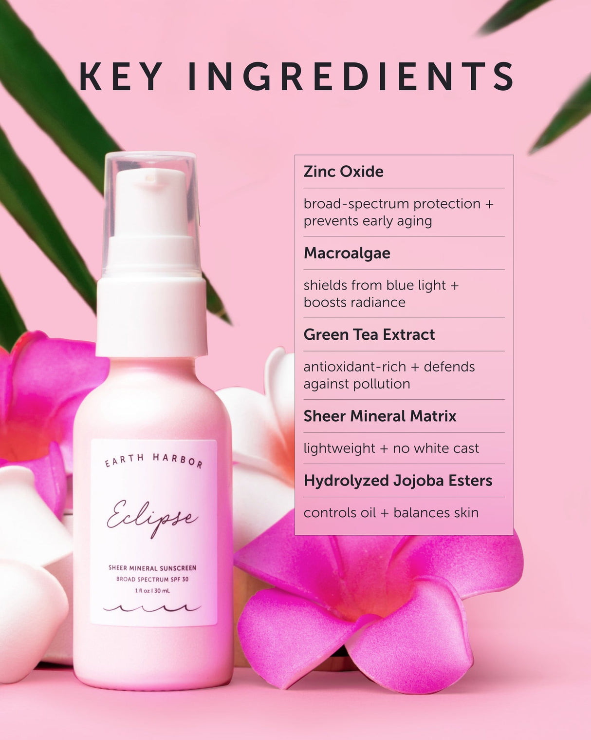 Eclipse Sheer Mineral Sunscreen: Spf 30