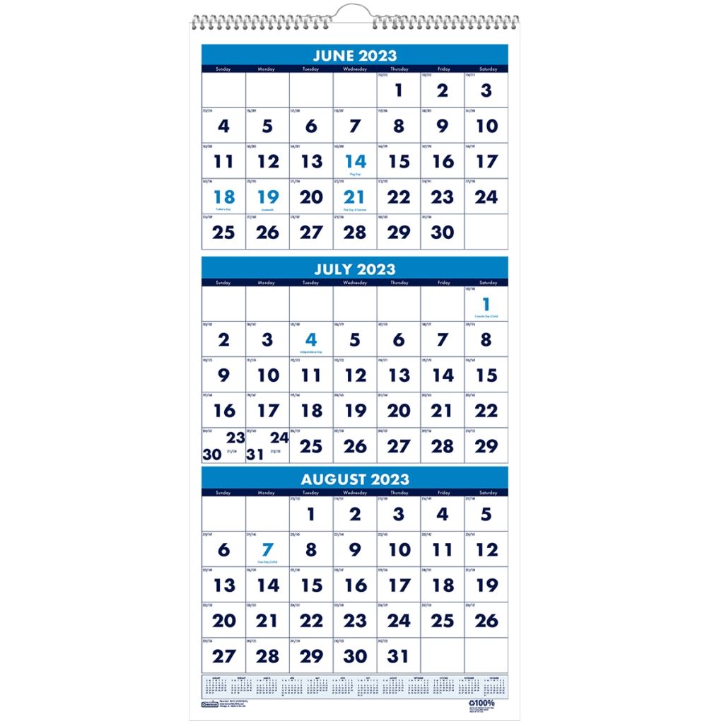 House of Doolittle (HOD3645) Academic Wall Calendar 8 x 17