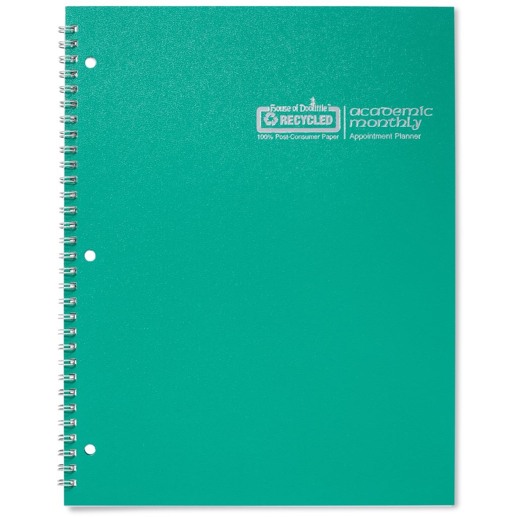 House of Doolittle (HOD263-09) Academic Monthly Planner Bight Green Cover