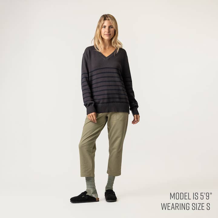 Organic Cotton - V Neck Sweater