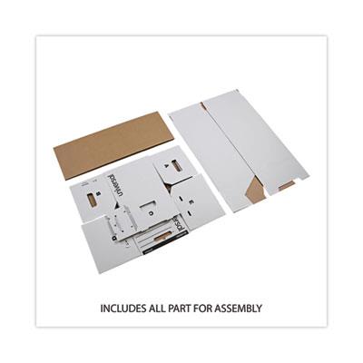 Economy Storage Drawer Files, Letter Files, White, 6/Carton