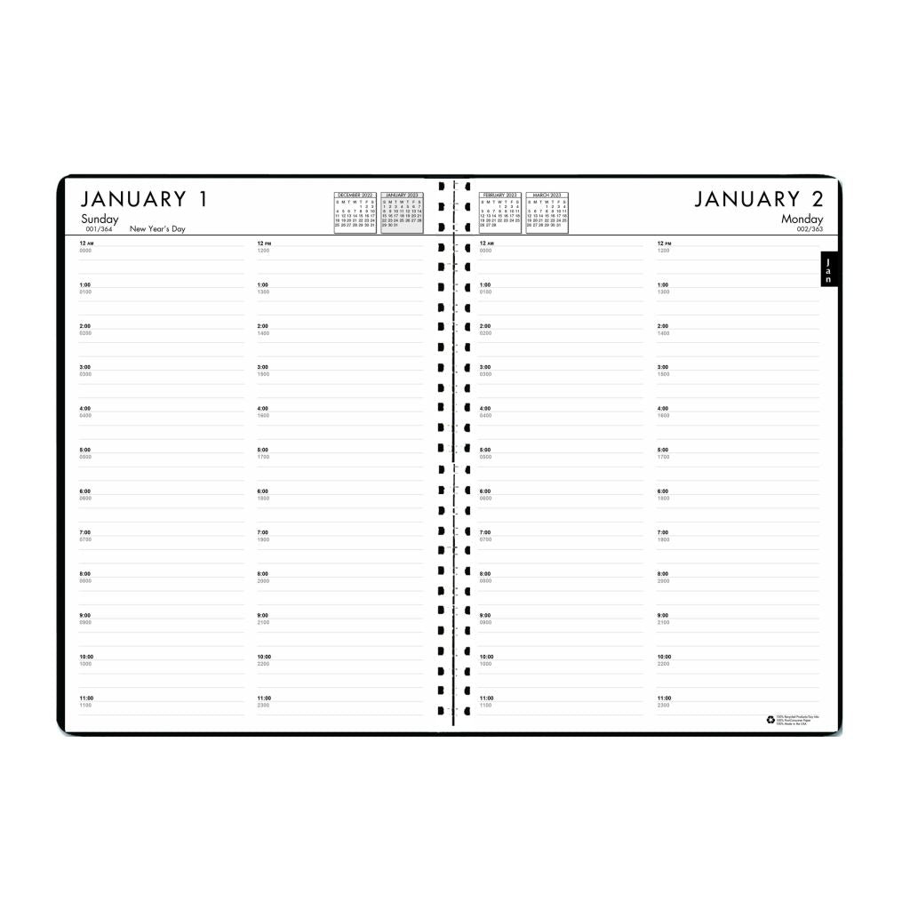 House of Doolittle (HOD289632) Daily/ Monthly 24-7 Planner 7 x 10