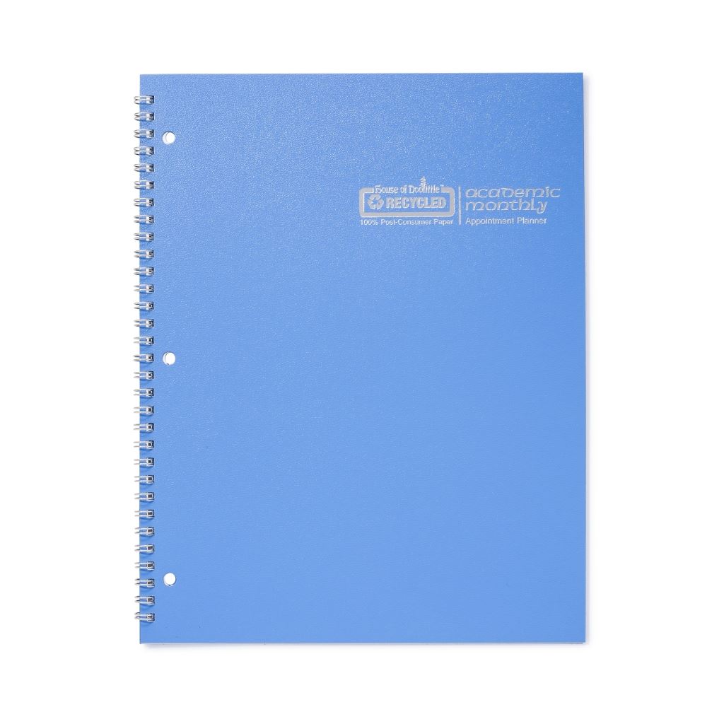 House of Doolittle (HOD263-08) Academic Monthly Planner Bright Blue Cover