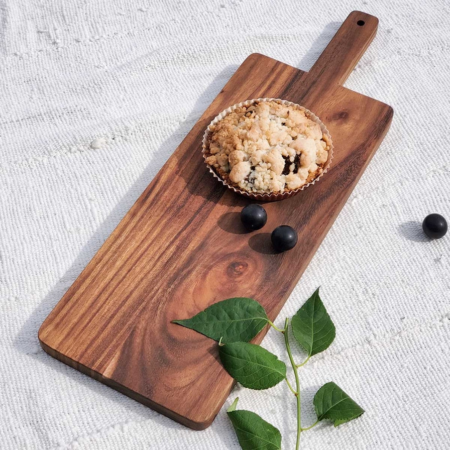 Handmade Wooden Serving Board - Large