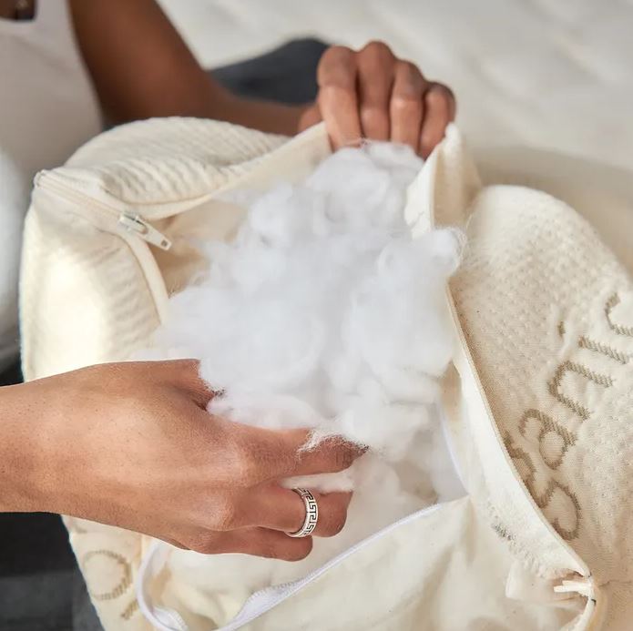 PLA Pillow with Organic Fabric