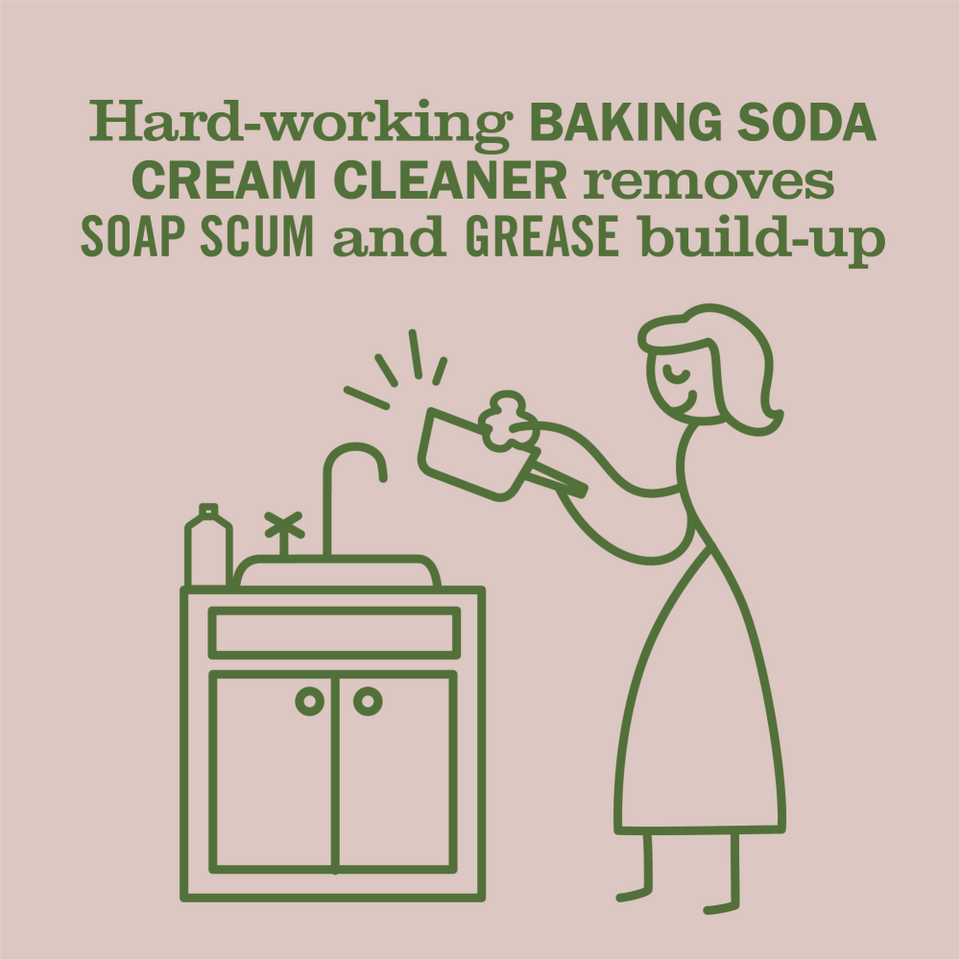 Mrs. Meyer's Clean Day Baking Soda Cream Cleaner 16 fl. oz.