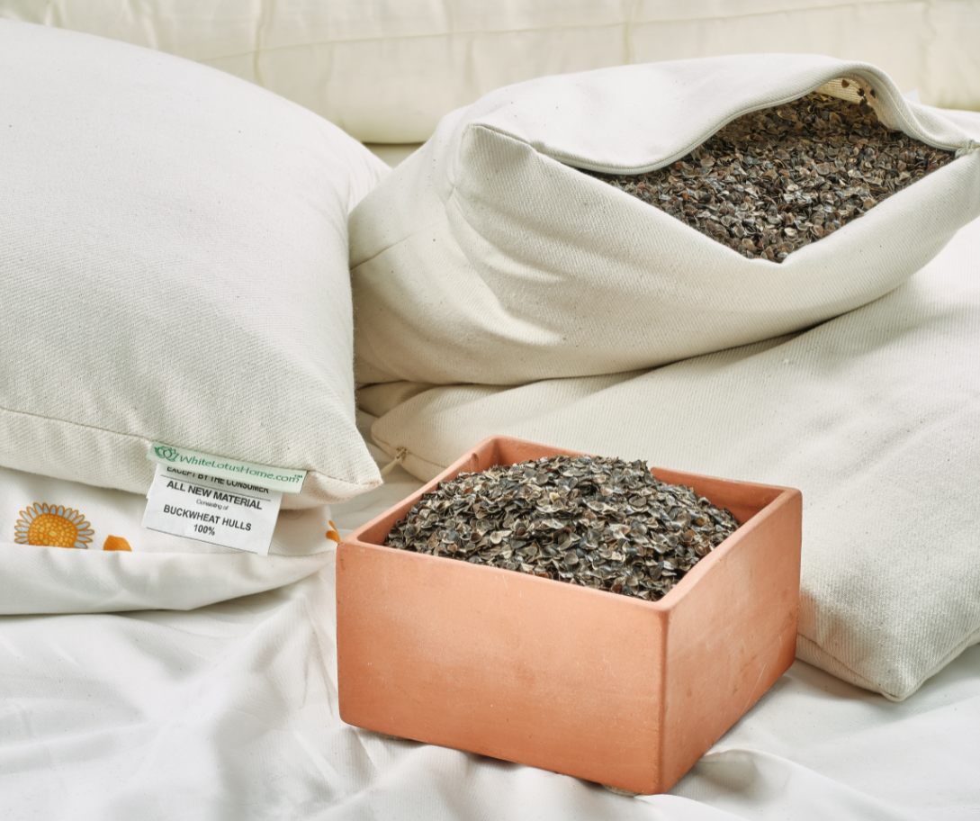 Buckwheat Pillows with Zipper