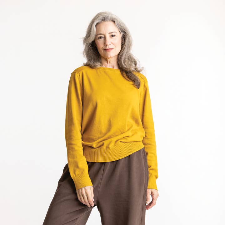 Organic Cotton - Classic Crew Sweater