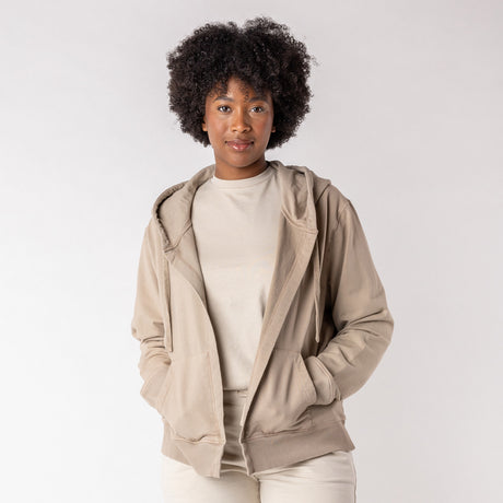 Organic Cotton - Hooded Cardigan