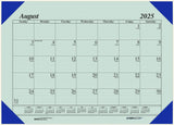 House of Doolittle (HOD012540) Compact Academic Desk Pad Calendar, Blue 18-1/2 x 13