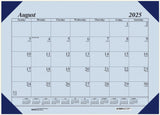 House of Doolittle (HOD012573) Compact Academic Desk Pad Calendar (Orchid) 18-1/2 x 13