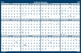 House of Doolittle (HOD3962) Laminated Reversible Planner 33 x 66