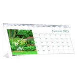 House of Doolittle (HOD309) Garden Desk Top Tent Calendar, 8-1/2 x 4-1/4