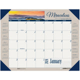 House of Doolittle (HOD175) Earthscapes Motivational Desk Pad Calendar 22 x 17