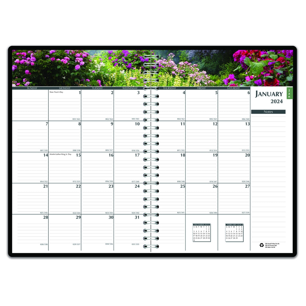 House of Doolittle (HOD264632) EarthScapes Monthly Planner Gardens of the World