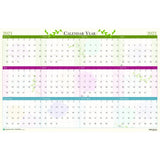 House of Doolittle (HOD3984) Floral Laminated Wall Planner 24 x 37