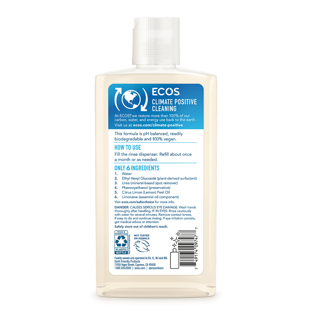 Lemon Rinse Aid 8 fl. oz. | Earth Friendly Products | Dolphin Blue ...