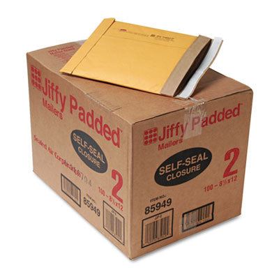 Jiffy Padded Mailer 8-1/2 x 12 Bulk, 100/Carton