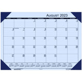 House of Doolittle (HOD012573) Compact Academic Desk Pad Calendar (Orchid) 18-1/2 x 13