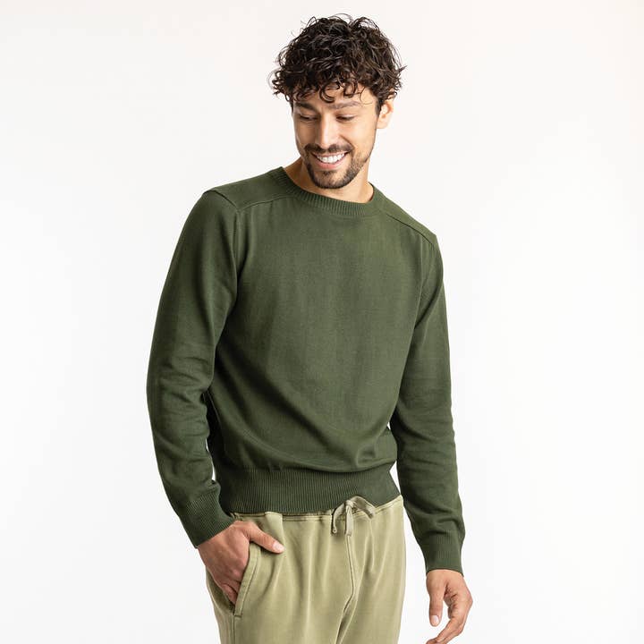 Organic Cotton - Classic Crew Sweater