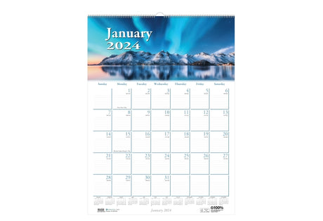 House of Doolittle (HOD378) Earthscapes Scenic Wall Calendar 12 x 16-1/2