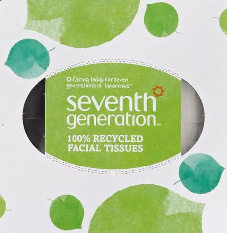 Seventh Generation 100% Recycled Facial Tissue, 4 Pack