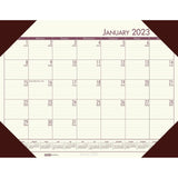House of Doolittle (HOD12441) Ecotones Desk Pad Calendar, Cream 22 x 17