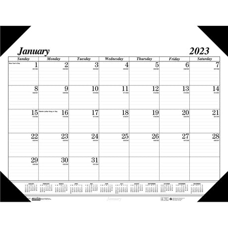 House of Doolittle (HOD124) Economy Desk Pad Calendar 22 x 17 (refillable)