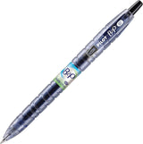 B2P Bottle-2-Pen Recycled Gel Pen, Retractable, Fine 0.7 mm, Translucent Blue Barrel, Dozen