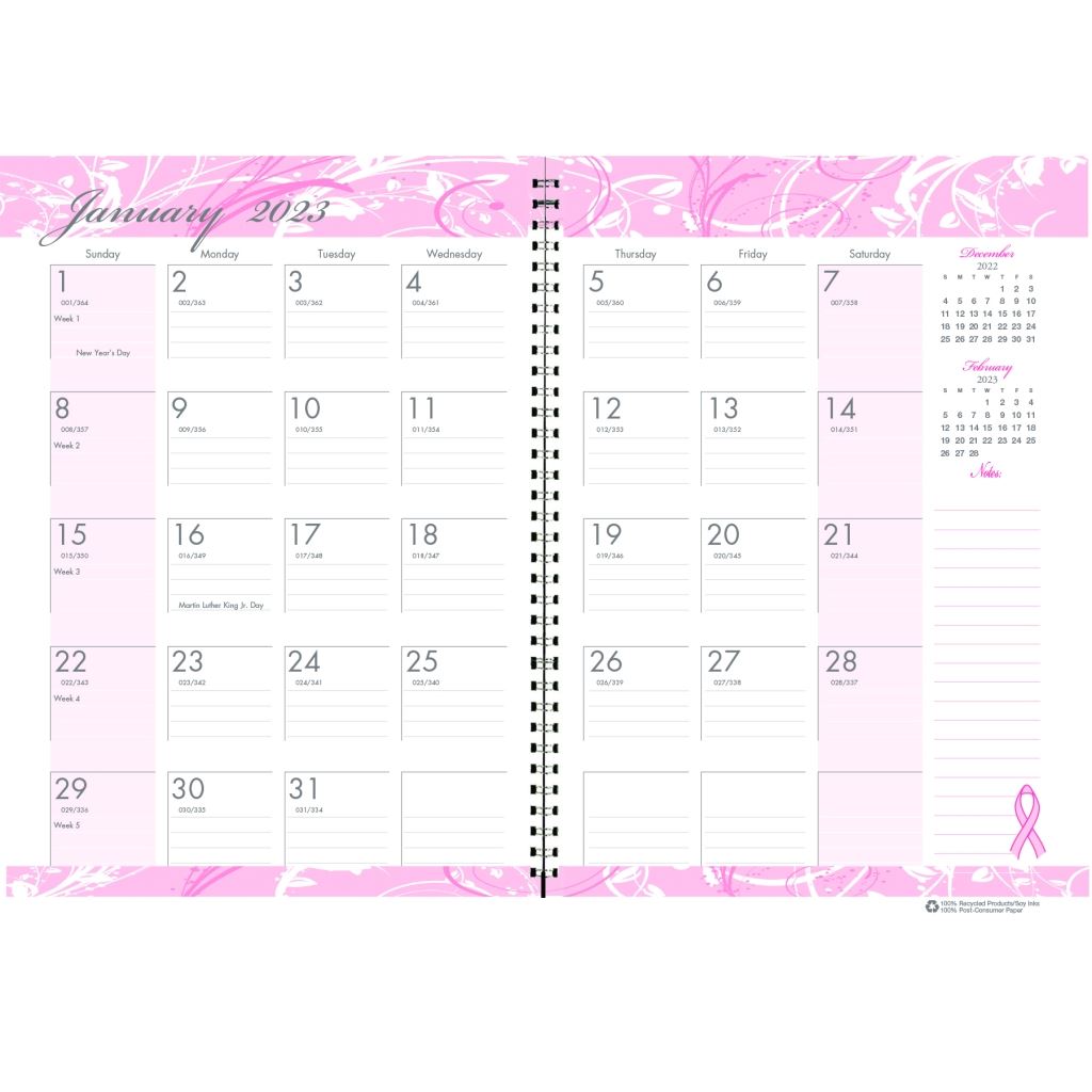 House of Doolittle (HOD5226) Breast Cancer Awareness Monthly/Journal 7 x 10