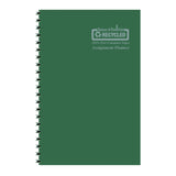 House of Doolittle (HOD274RTG06) Academic Planner with Leatherette Cover, Green 5 x 8